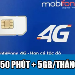 Đăng ký gói CB5 của MobiFone chỉ 50k ưu đãi 5GB+550 phút gọi