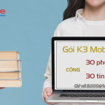 Đăng ký gói K3 MobiFone chỉ 3k có ngay 30 phút gọi + 30sms miễn phí